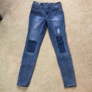 Like New Old Navy mid rise Rockstar skinny jeans